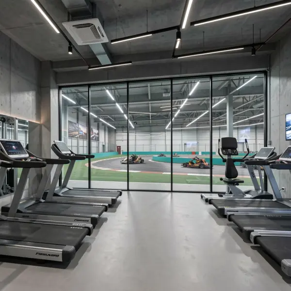 Czy siłownie z dostępem do gokartów to przyszłość branży fitness?