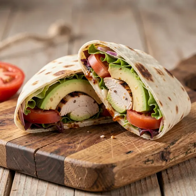 Jak przygotować fit chicken wrap z awokado dla zdrowia?