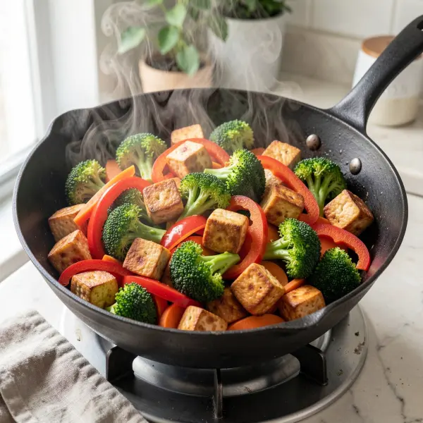 Jak przygotować idealne wegańskie stir fry z tofu i brokułami?