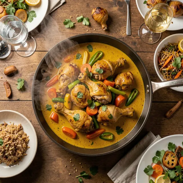 Jak przygotować idealny kurczak w sosie curry z warzywami w wersji fit?